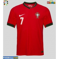 Portugal Cristiano Ronaldo #7 Heimtrikot EM 2024 Kurzarm